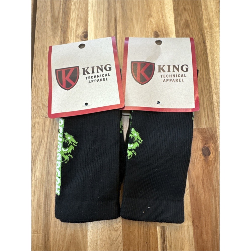 king technical Apparel Socks Black Dragon Racing USA 2 Pack